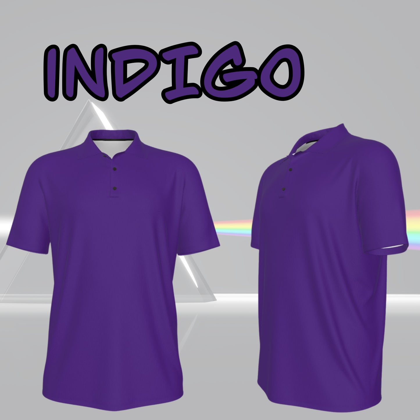 ROYGBIV Flexfit Polo β 7 Rainbow Colors + Multicolor Edition | Athletic Fit Streetwear π