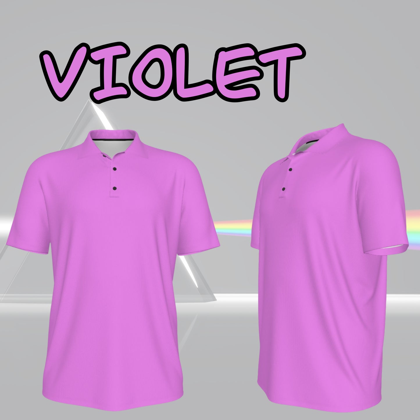 ROYGBIV Flexfit Polo β 7 Rainbow Colors + Multicolor Edition | Athletic Fit Streetwear π