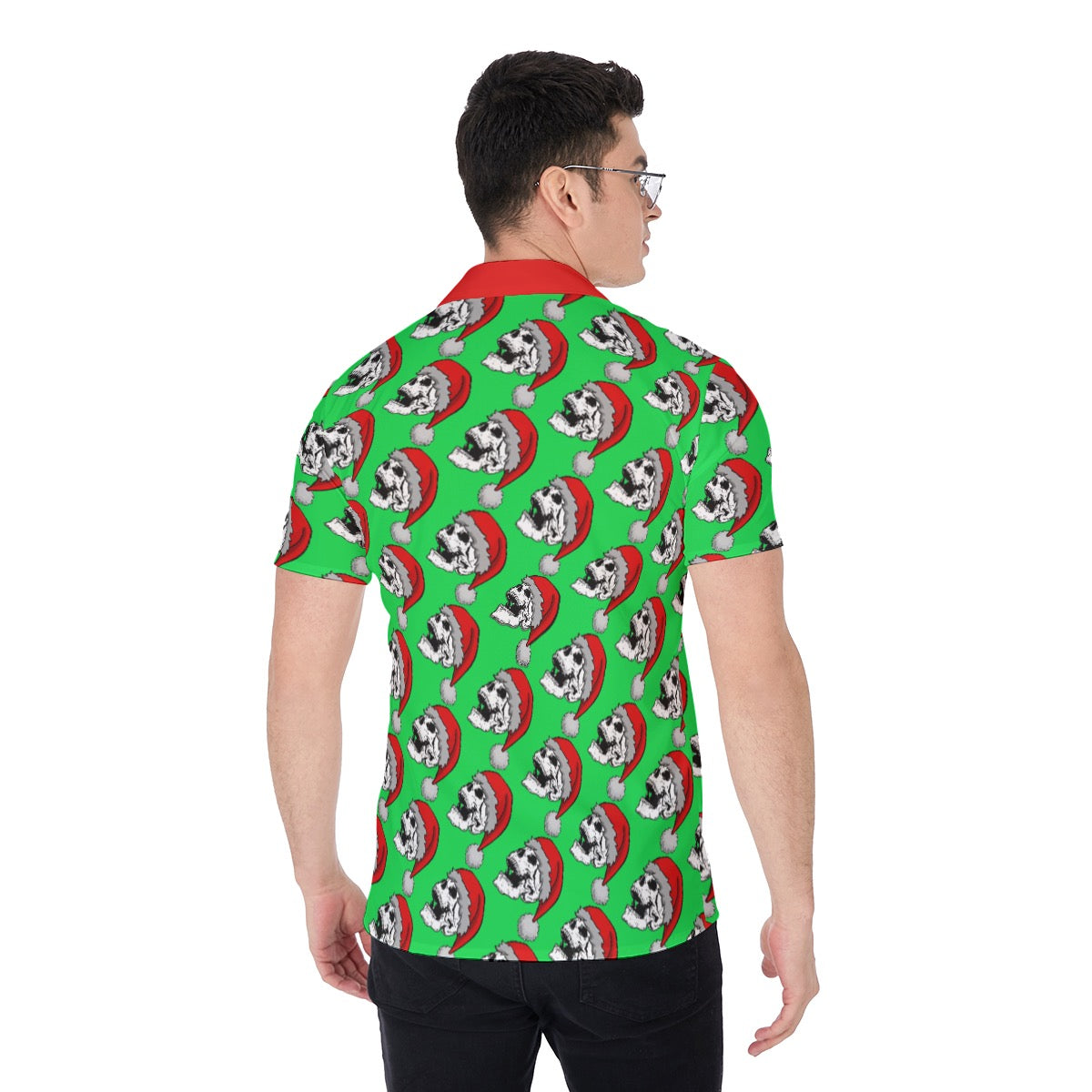 Skully Santa | Miami Vice / Hawaiian Shirt | Christmas