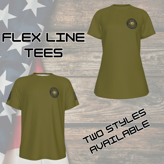 🛡️ WA DOC Chehalis Office – Flex Line Performance Tee | FlexFit (Unisex) or FlexChic (Women’s Tapered Cut)
