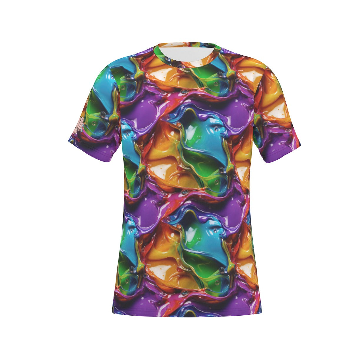 Chroma-Key .01 | FlexFit Tee | Wet Paint