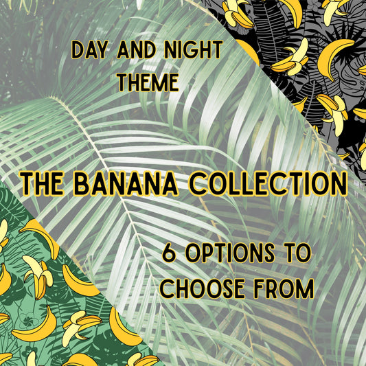The Banana Collection – Choose Your Style 🍌🌿🖤 (Polo, Button Down, or Hoodie)