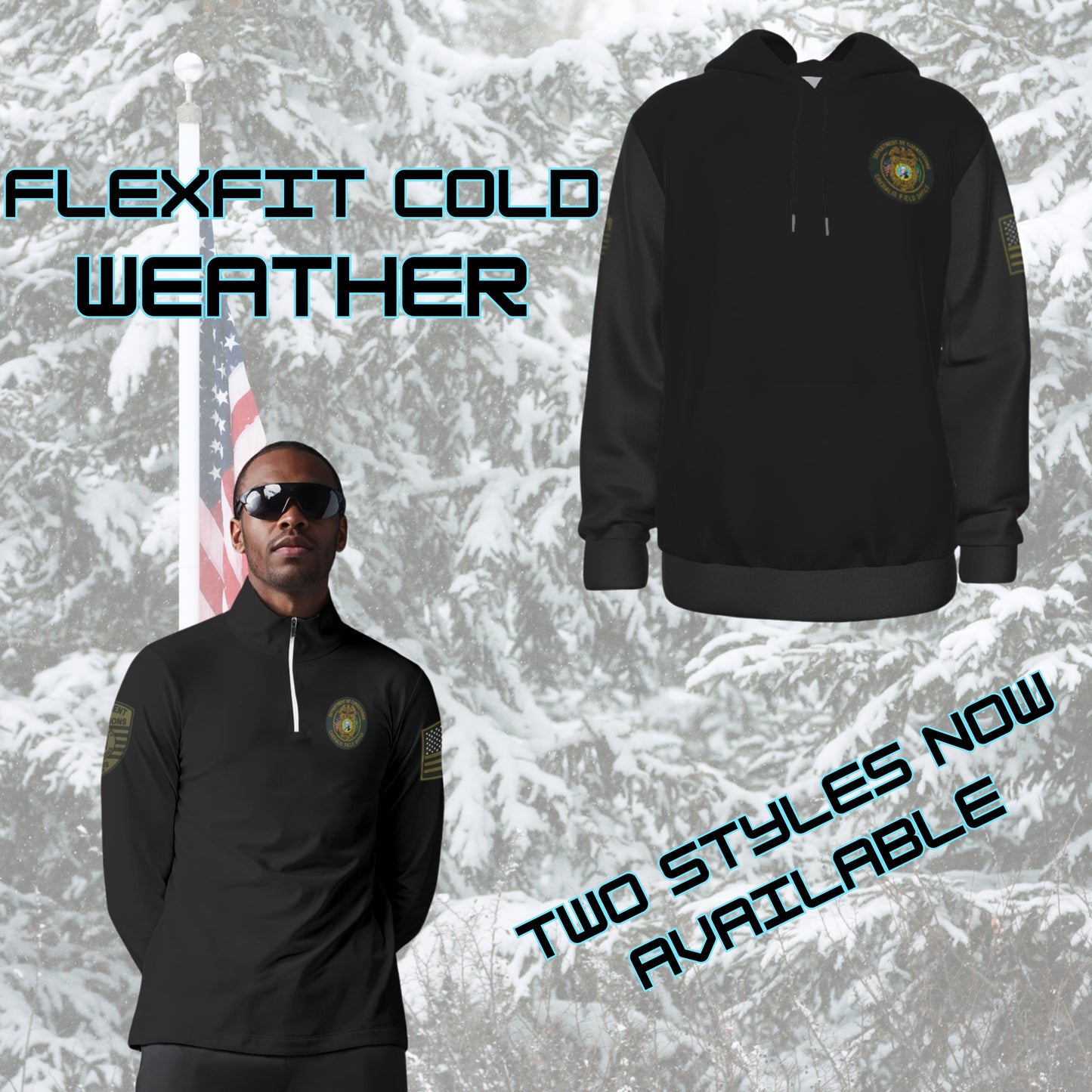🛡️ WA DOC Chehalis Office – FlexFit Outerwear Series