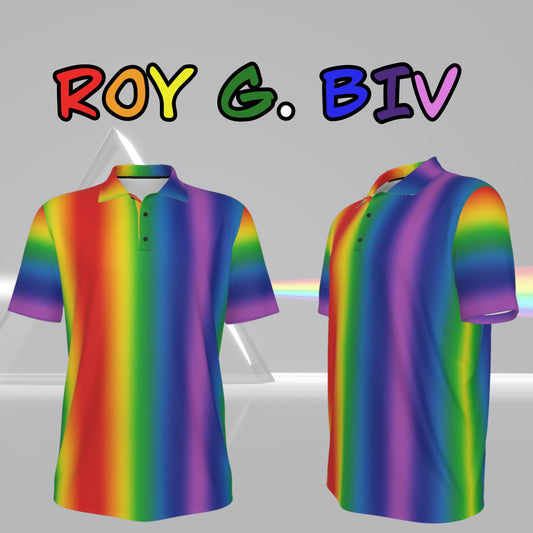 ROYGBIV Flexfit Polo – 7 Rainbow Colors + Multicolor Edition | Athletic Fit Streetwear 🌈