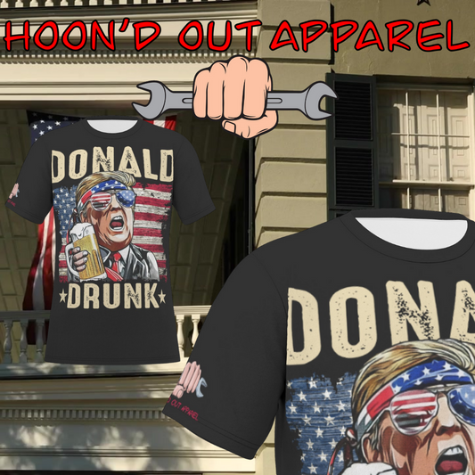 Donald Drunk | FlexFit Tee | Drunk Presidents