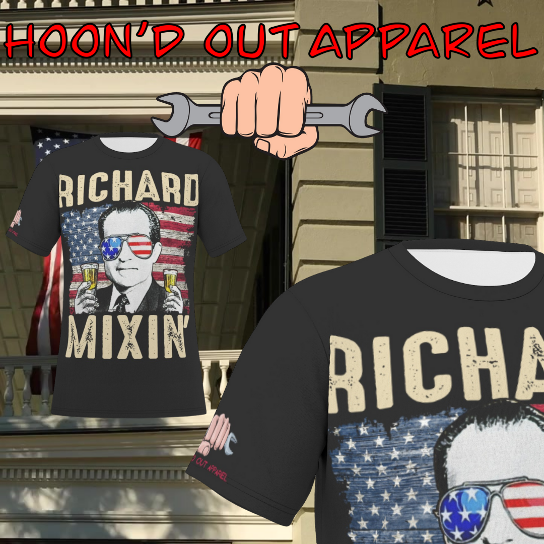 Richard Mixin' | FlexFit Tee | Drunk Presidents