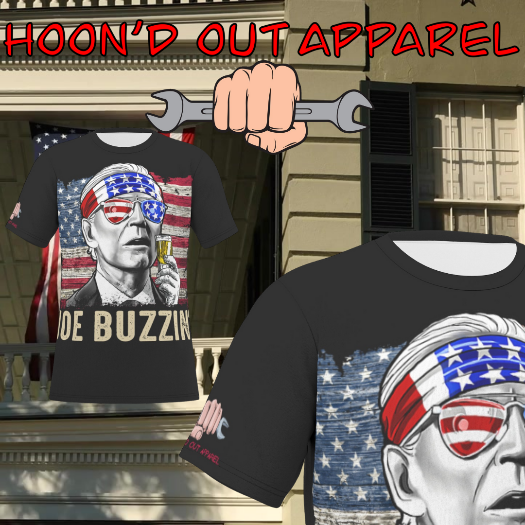 Joe Buzzin | FlexFit Tee | Drunk Presidents