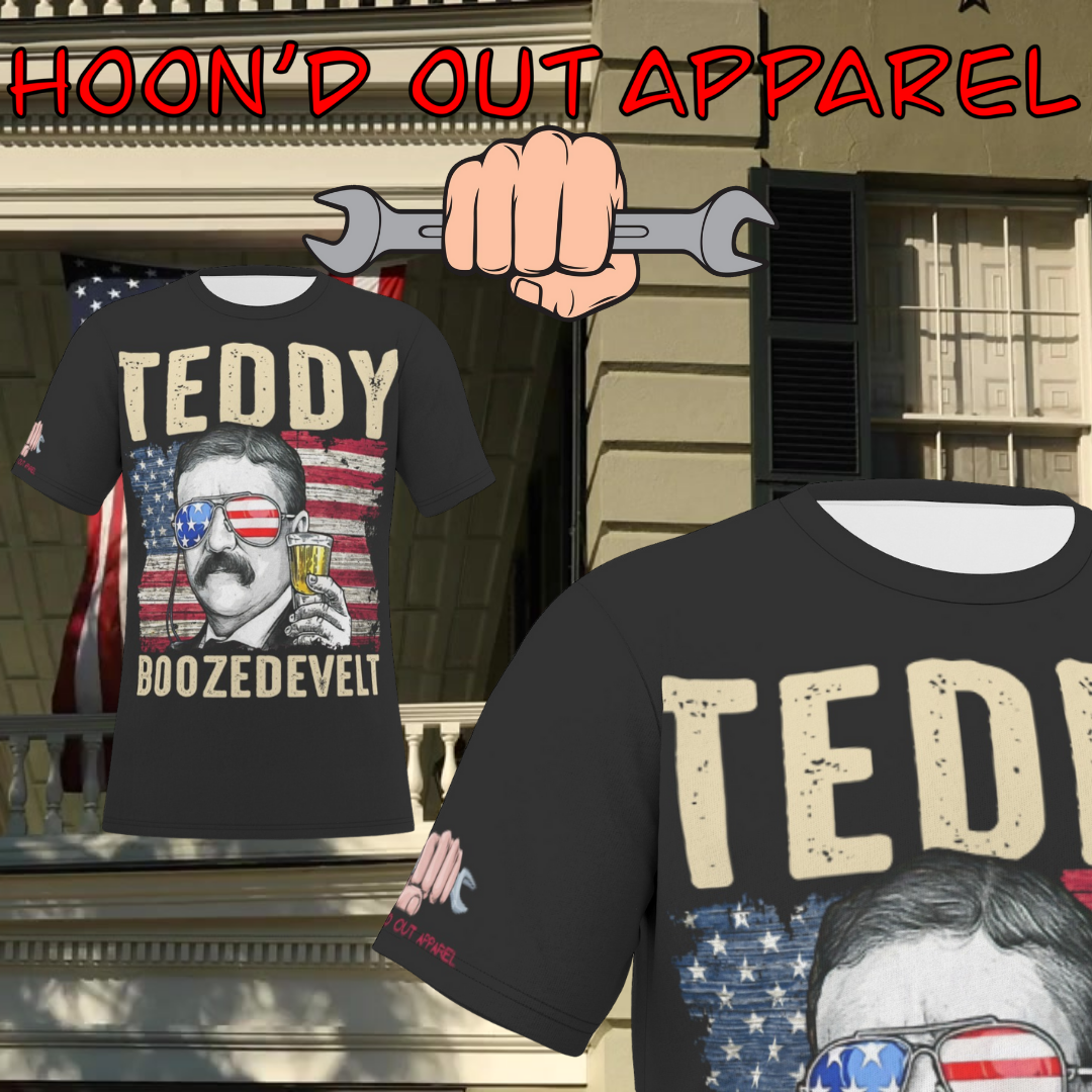 Teddy Boozevelt | FlexFit Tee | Drunk Presidents