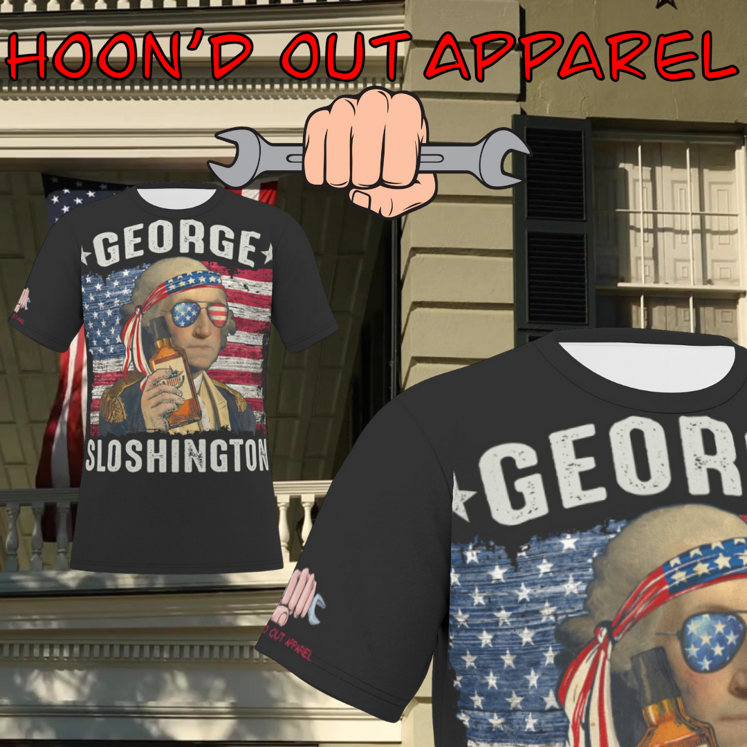 George Sloshington | FlexFit Tee | Drunk Presidents