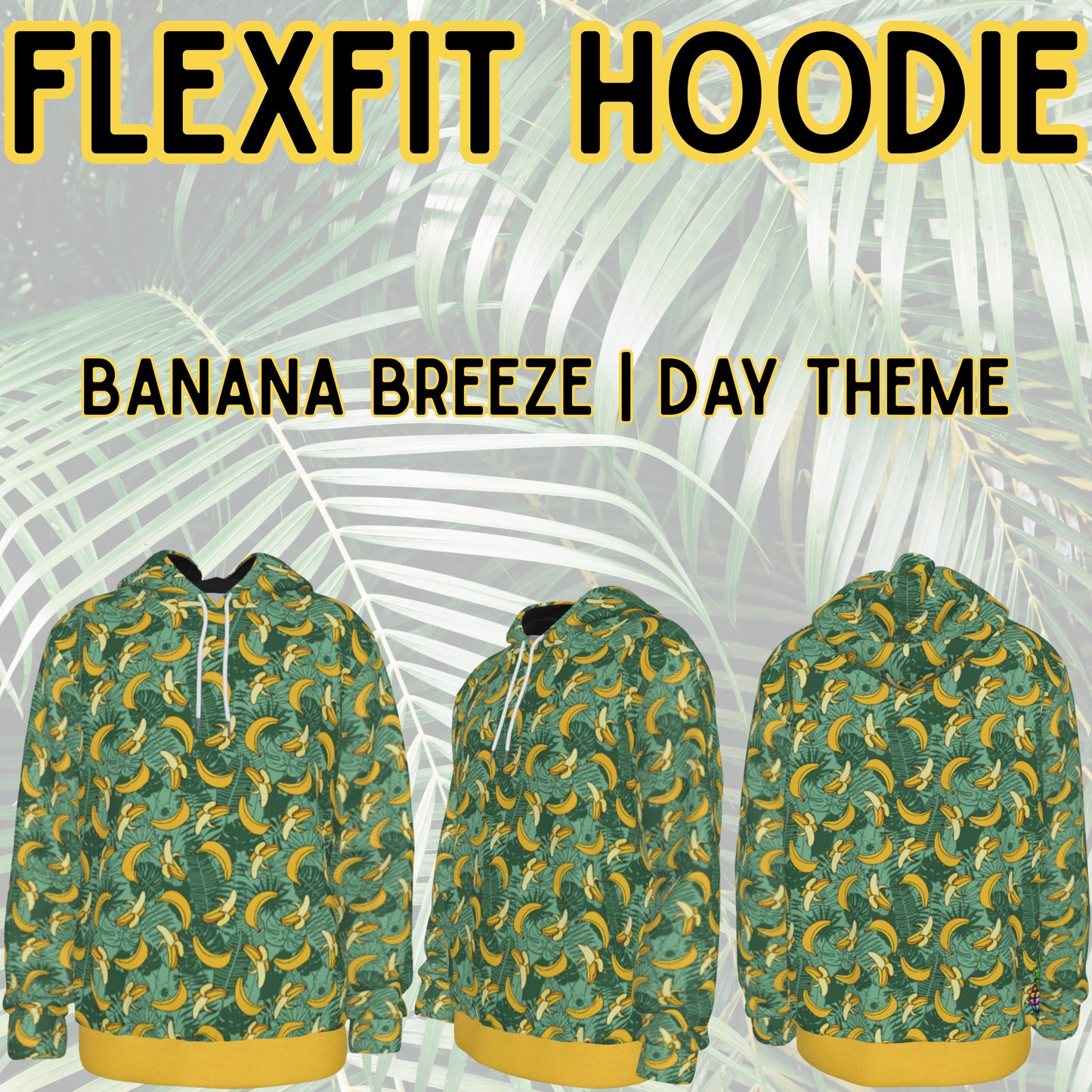 The Banana Collection – Choose Your Style 🍌🌿🖤 (Polo, Button Down, or Hoodie)