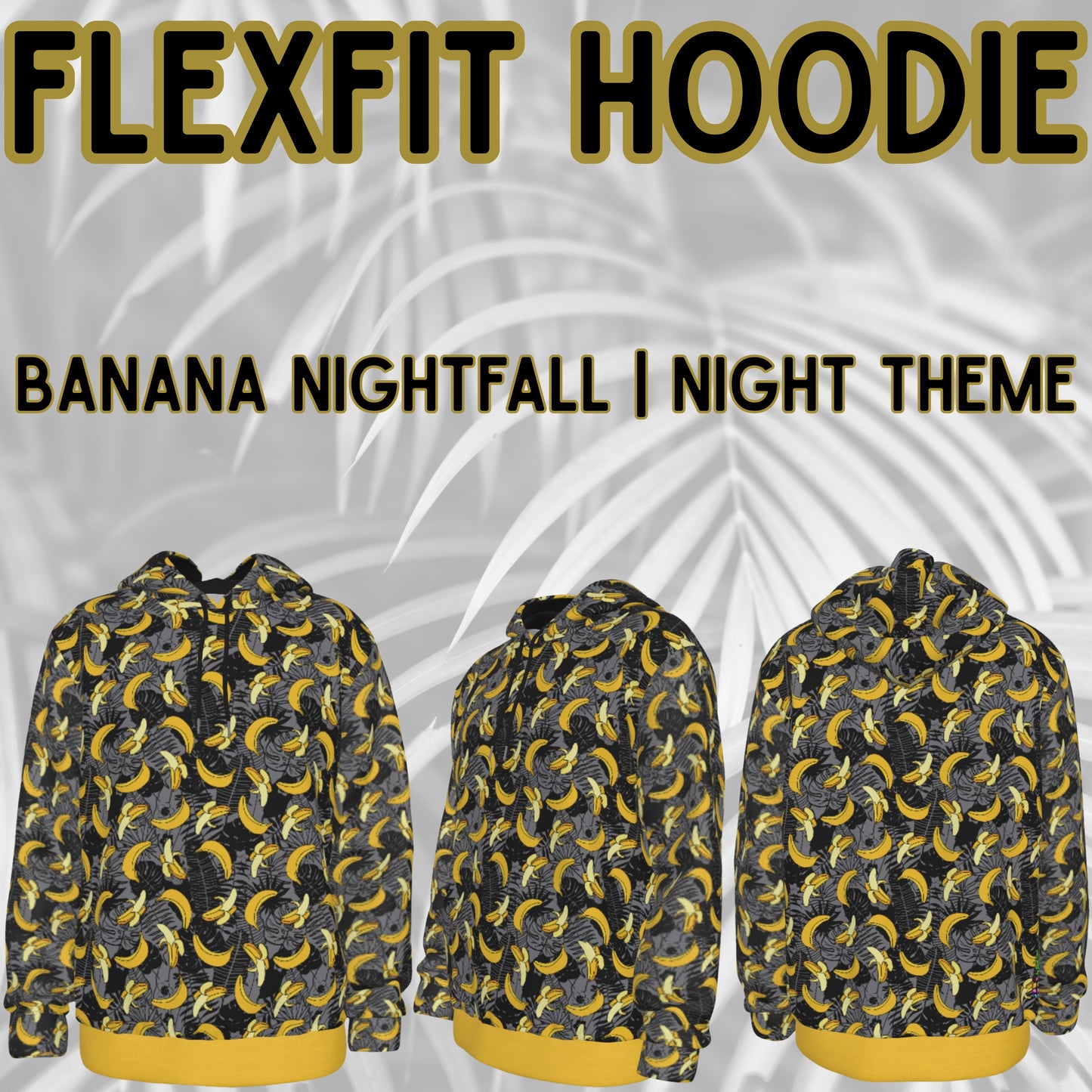 The Banana Collection – Choose Your Style 🍌🌿🖤 (Polo, Button Down, or Hoodie)
