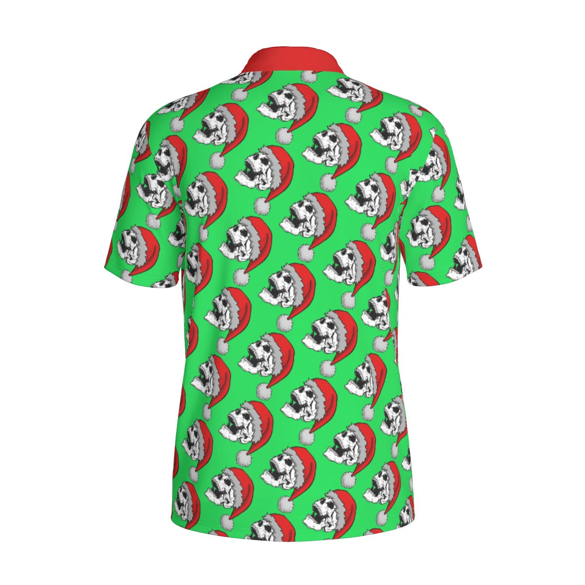 Skully Santa | FlexFit Polo | Christmas