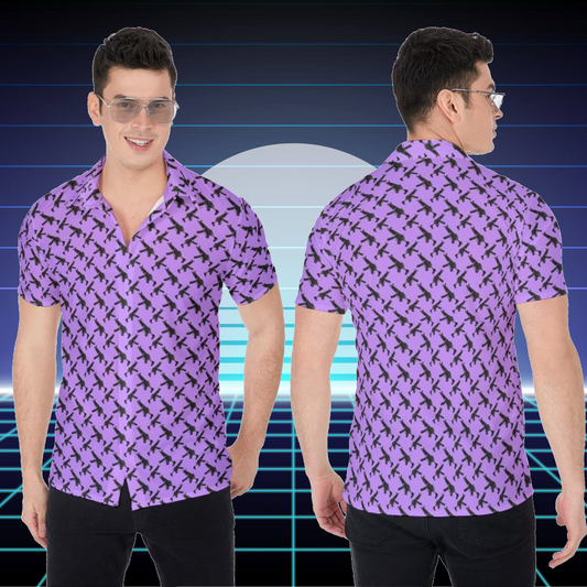 MP5 Pattern | Miami Vice / Hawaiian Shirt | Purple