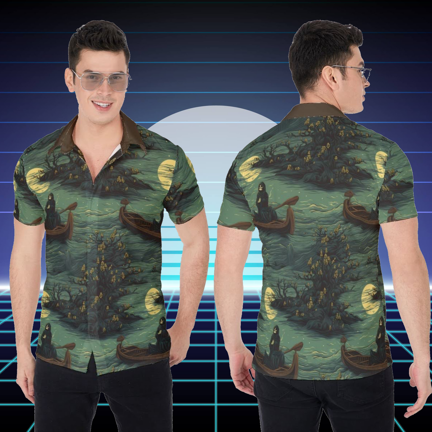 River Styx | Miami Vice / Hawaiian Shirt | Seamless