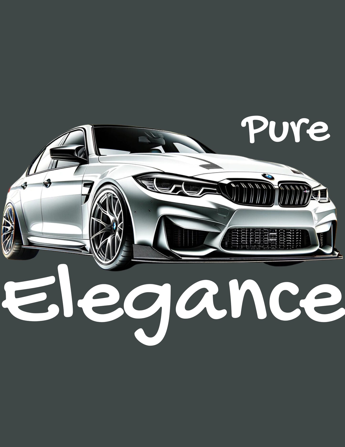 Pure Elegance | FlexFit Tee | Automotive Collection