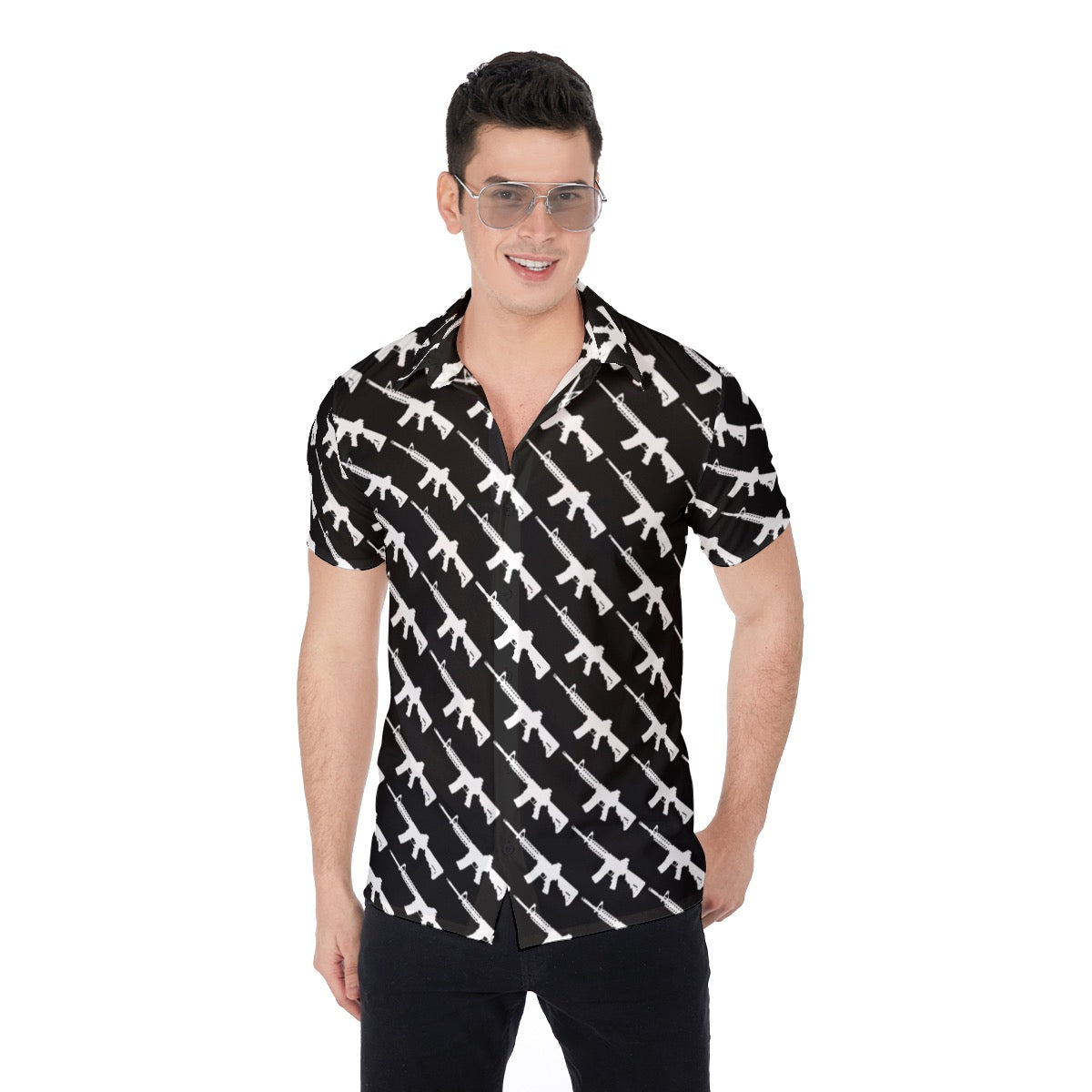 AR-15 Platform | Miami Vice / Hawaiian Shirt | Black