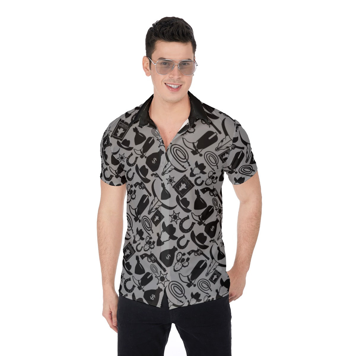 Bandit Black | Miami Vice / Hawaiian Shirt | Bandit Collection