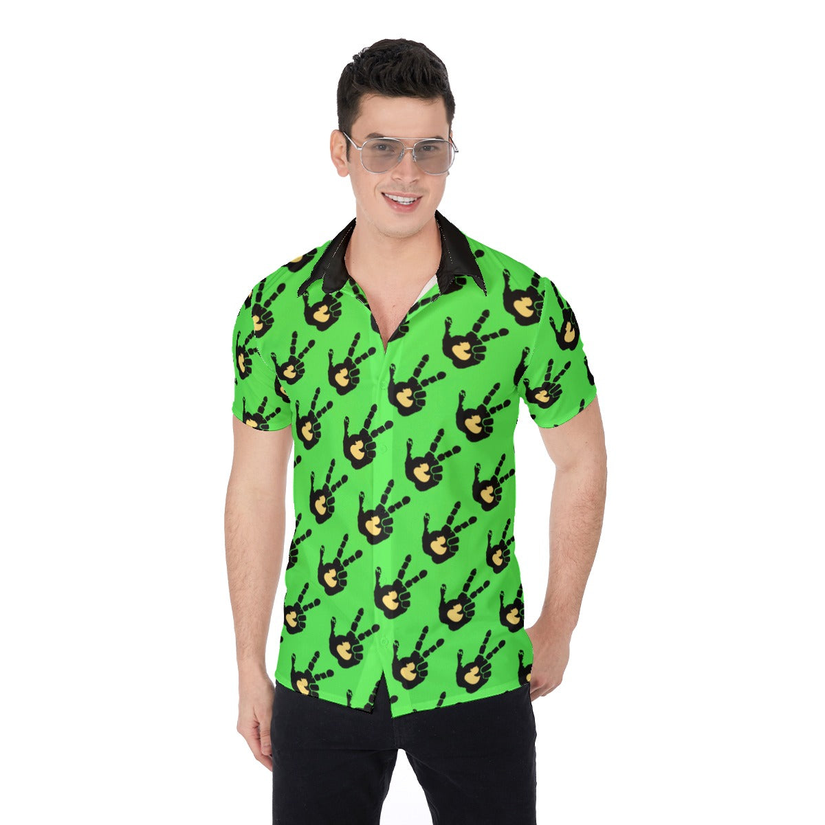 Jeep Wave Paradise | Miami Vice / Hawaiian Shirt | Green