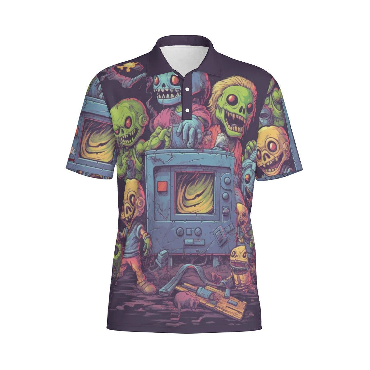 Gather 'Round | FlexFit Polo | Zombeats Collection