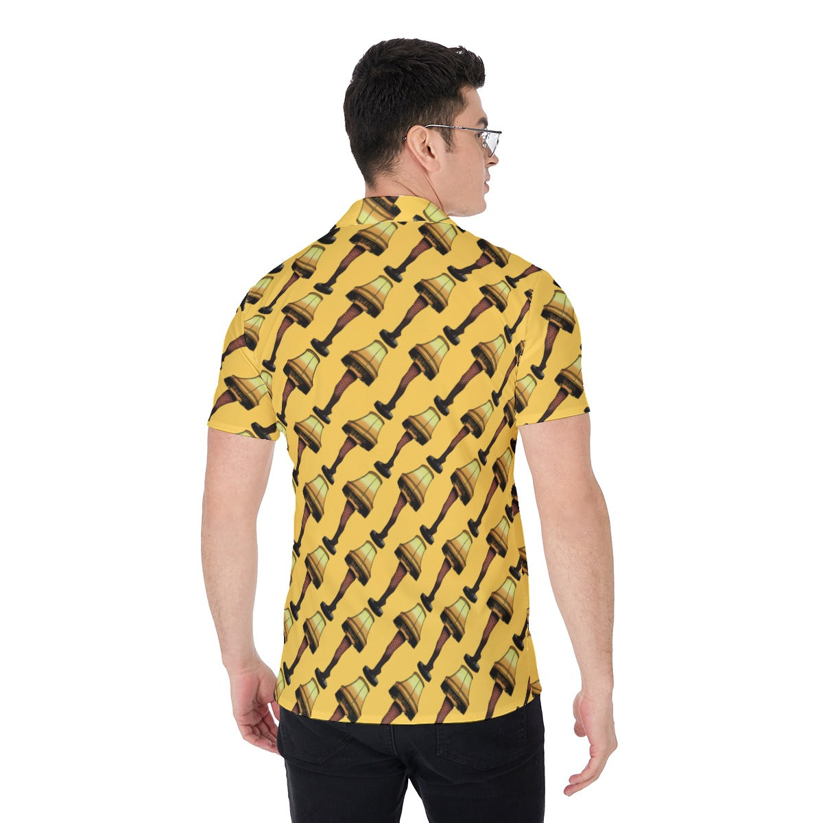 Leg Lamp | Miami Vice / Hawaiian Shirt | Pineapple Yellow