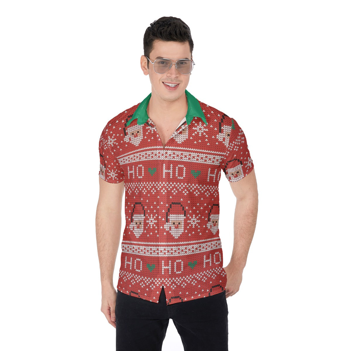 Ugly Sweater | Miami Vice / Hawaiian Shirt | Red