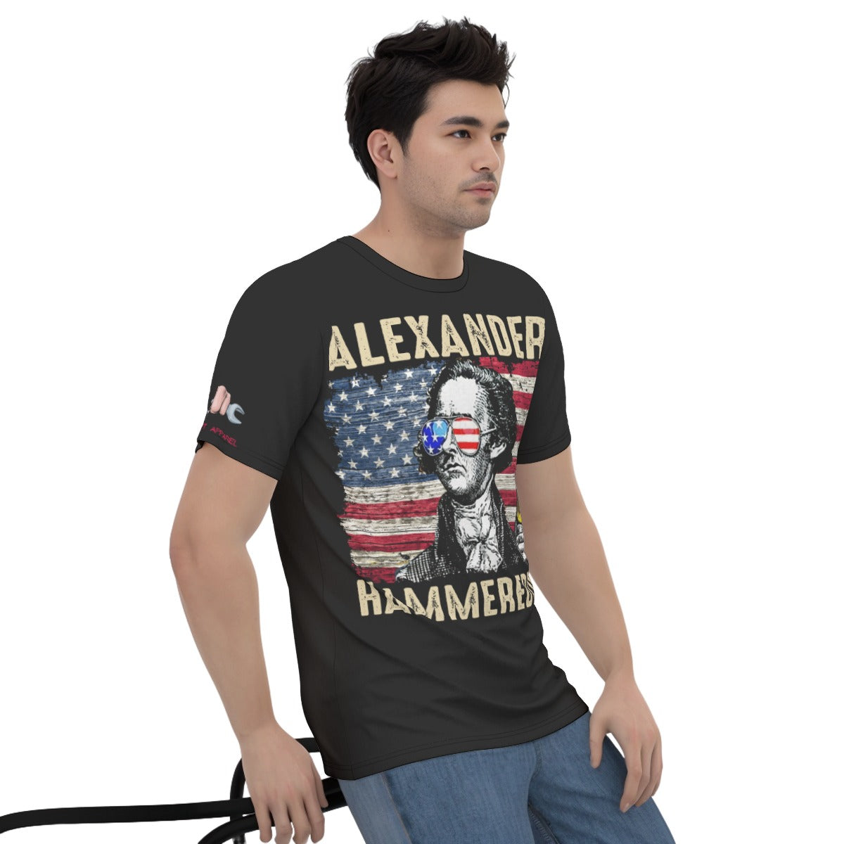 Alexander Hammeredton | FlexFit Tee | Drunk Presidents