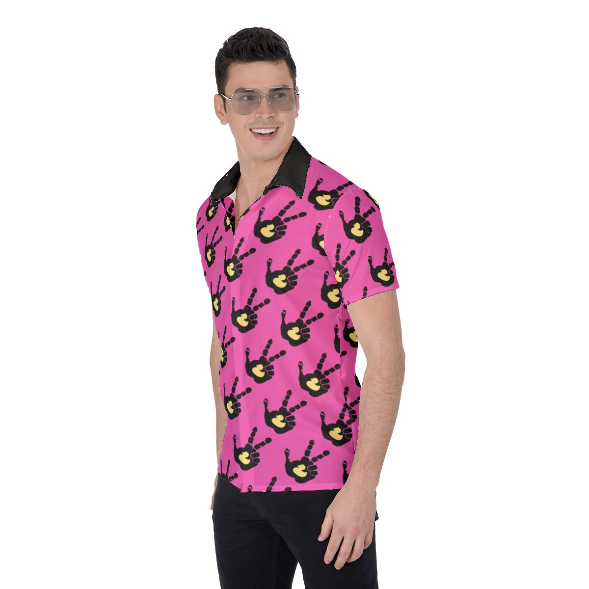 Jeep Wave Paradise | Miami Vice / Hawaiian Shirt | Pink