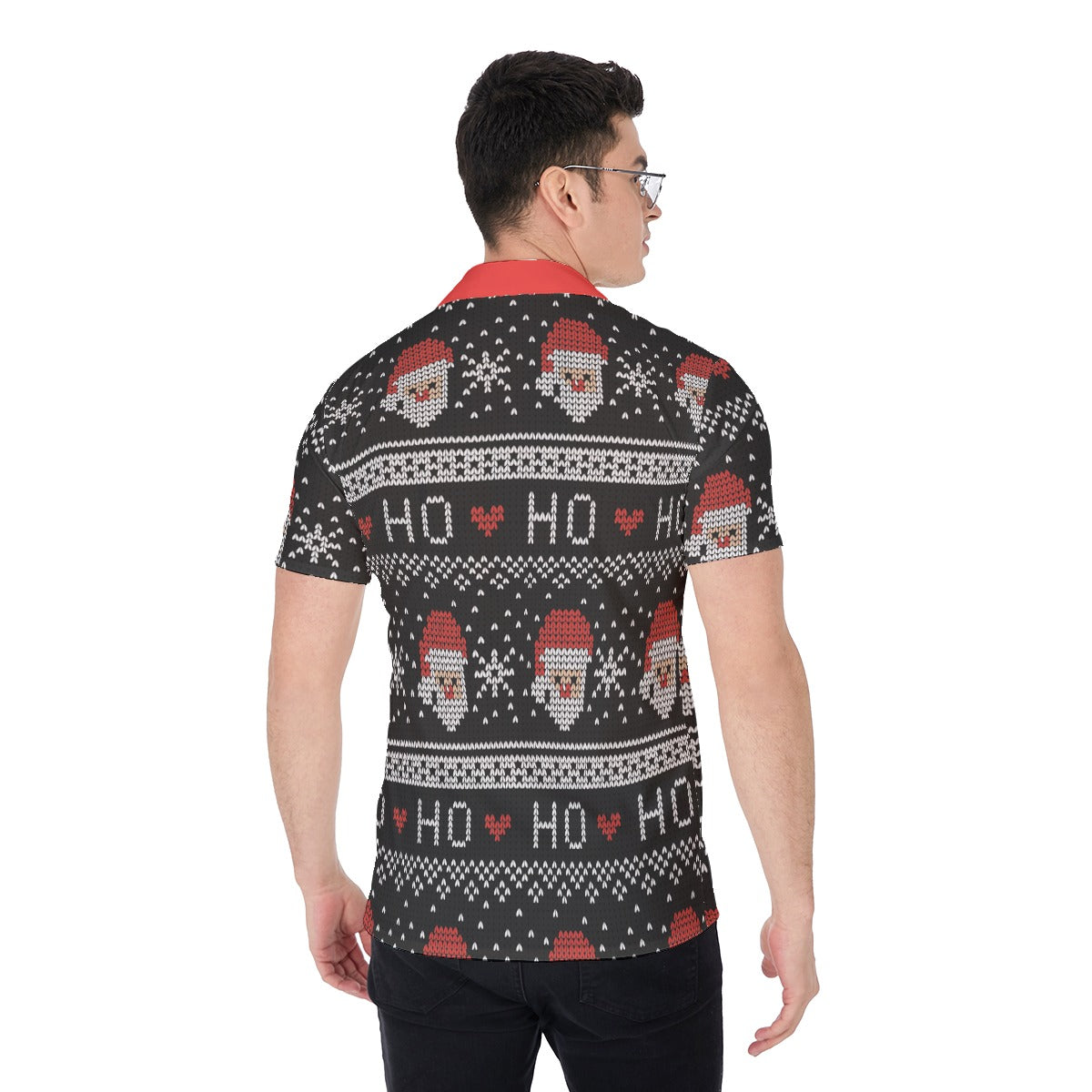 Ugly Sweater | Miami Vice / Hawaiian Shirt | Black