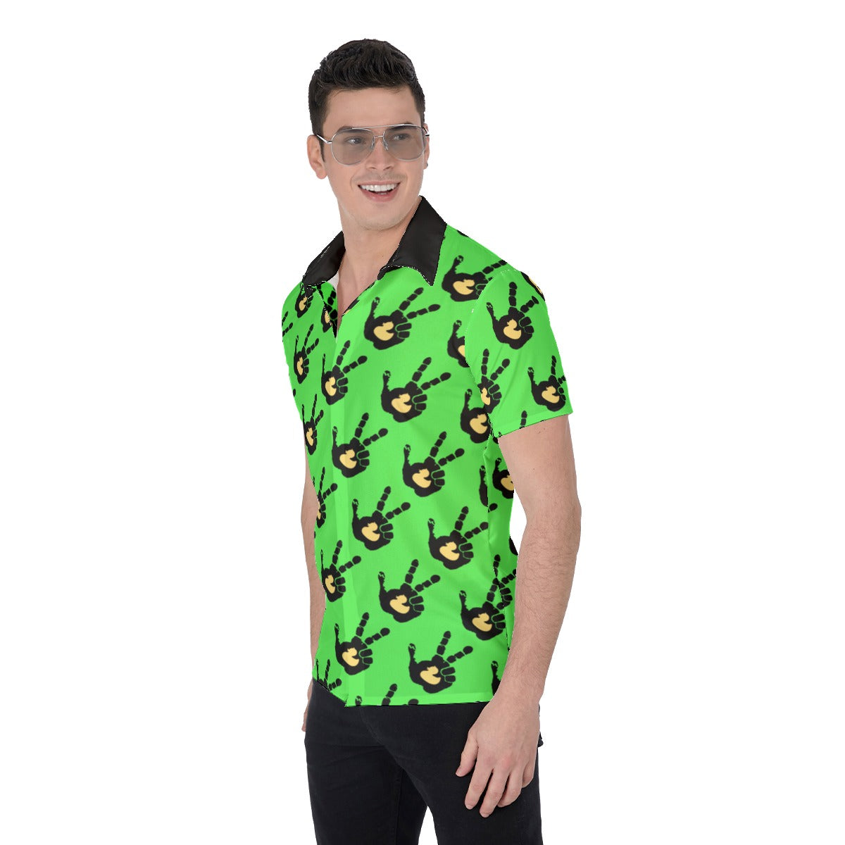 Jeep Wave Paradise | Miami Vice / Hawaiian Shirt | Green