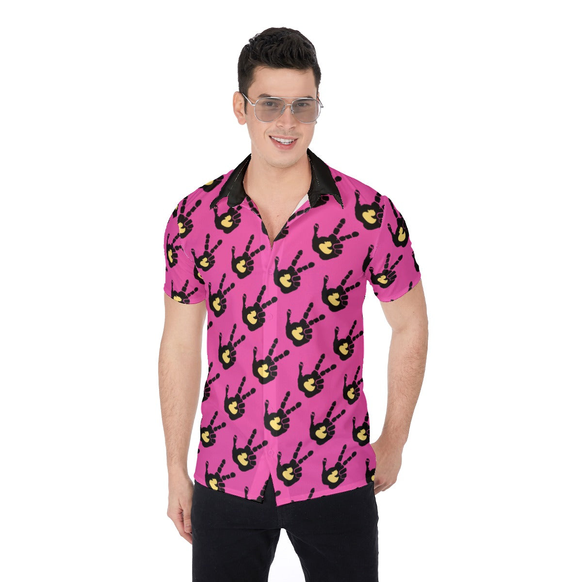 Jeep Wave Paradise | Miami Vice / Hawaiian Shirt | Pink