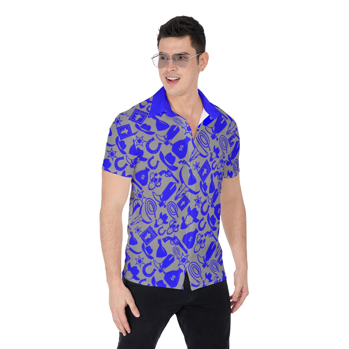 Bandit Blue | Miami Vice / Hawaiian Shirt | Bandit Collection