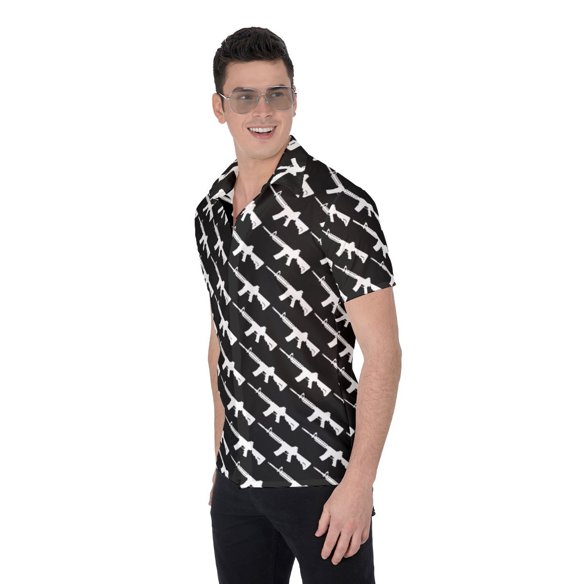 AR-15 Platform | Miami Vice / Hawaiian Shirt | Black