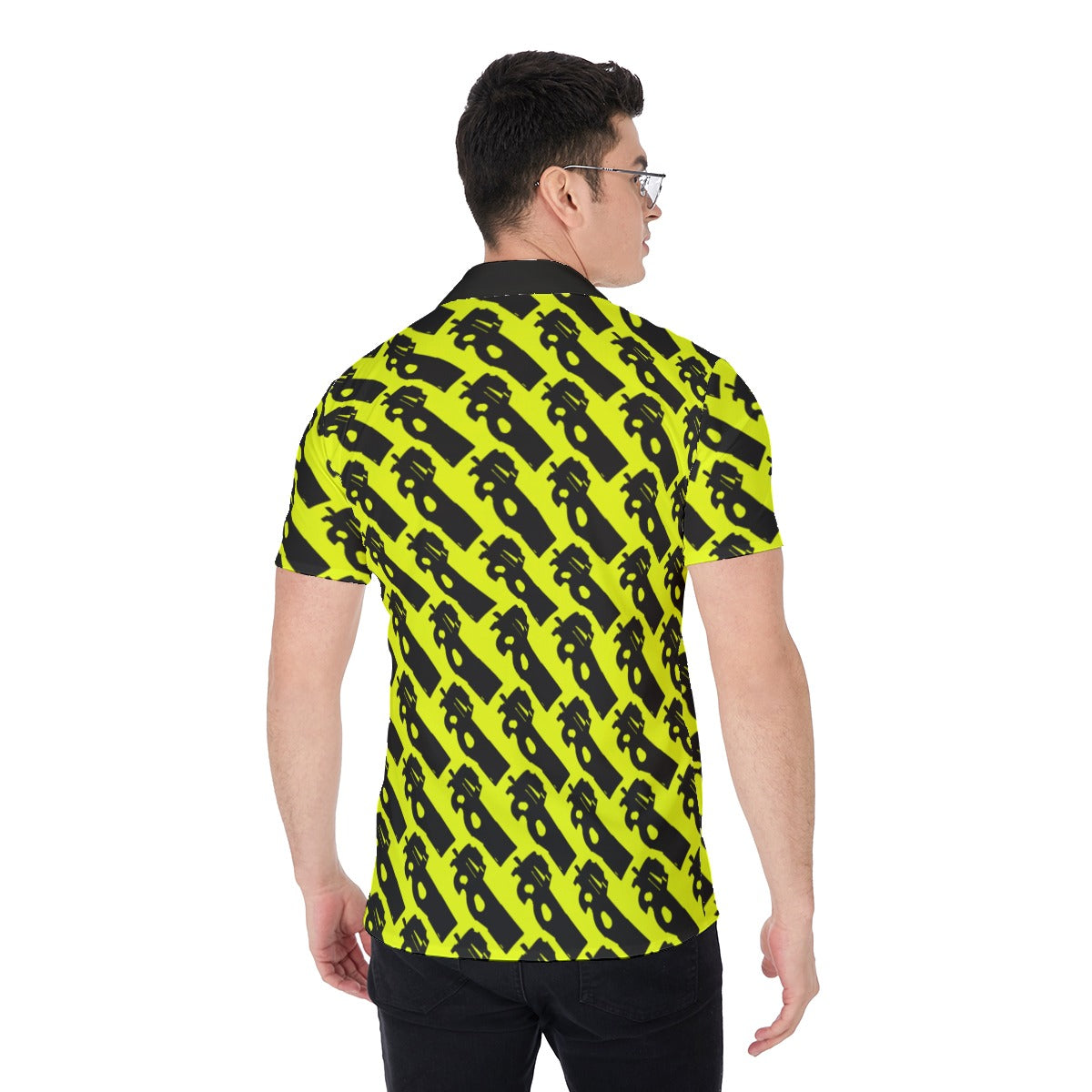 YellaJacket P-90 | Miami Vice / Hawaiian Shirt | Yellow