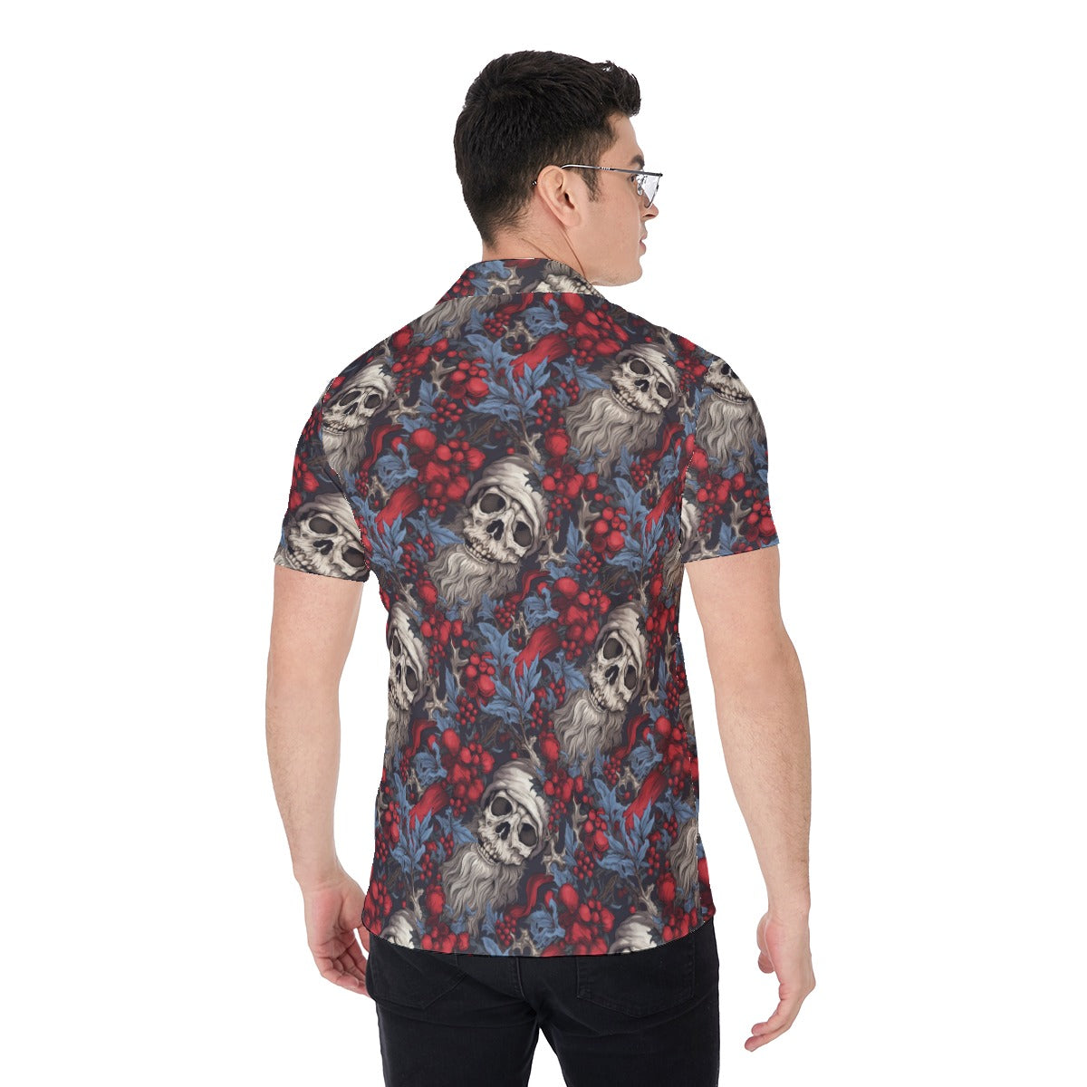 Santa's Eternity | Miami Vice / Hawaiian Shirt | Gothic Xmas