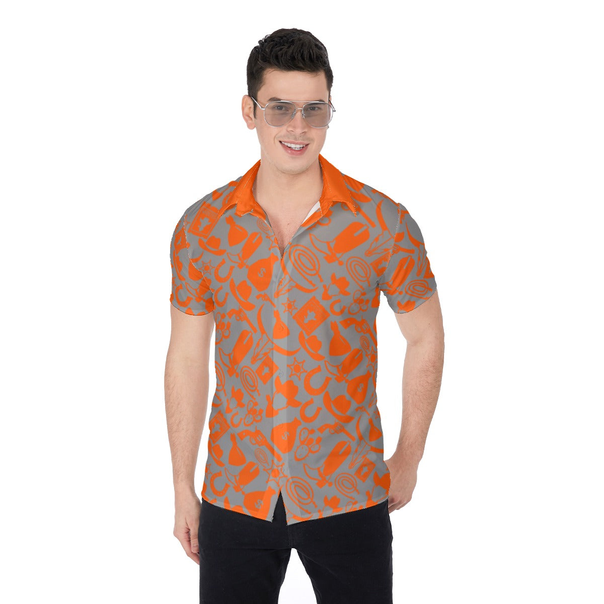 Bandit Orange | Miami Vice / Hawaiian Shirt | Bandit Collection