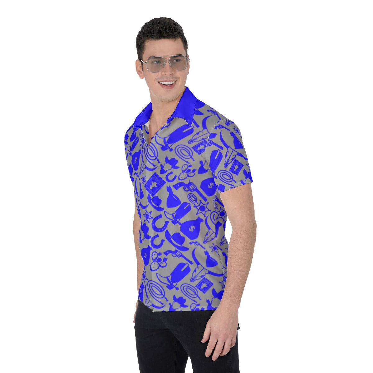 Bandit Blue | Miami Vice / Hawaiian Shirt | Bandit Collection