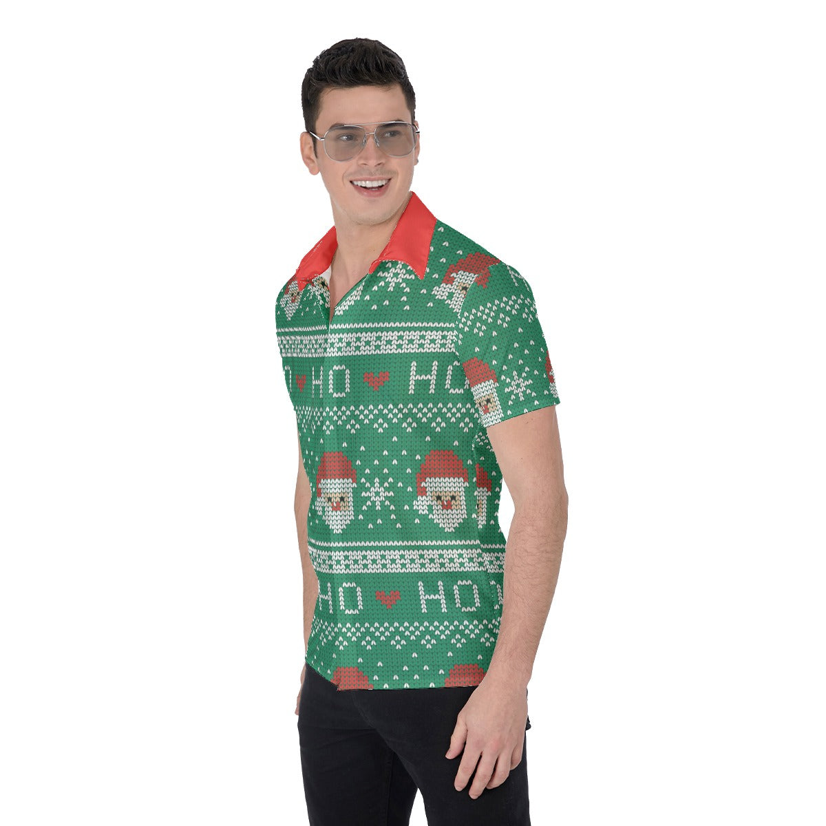 Ugly Sweater | Miami Vice / Hawaiian Shirt | Green