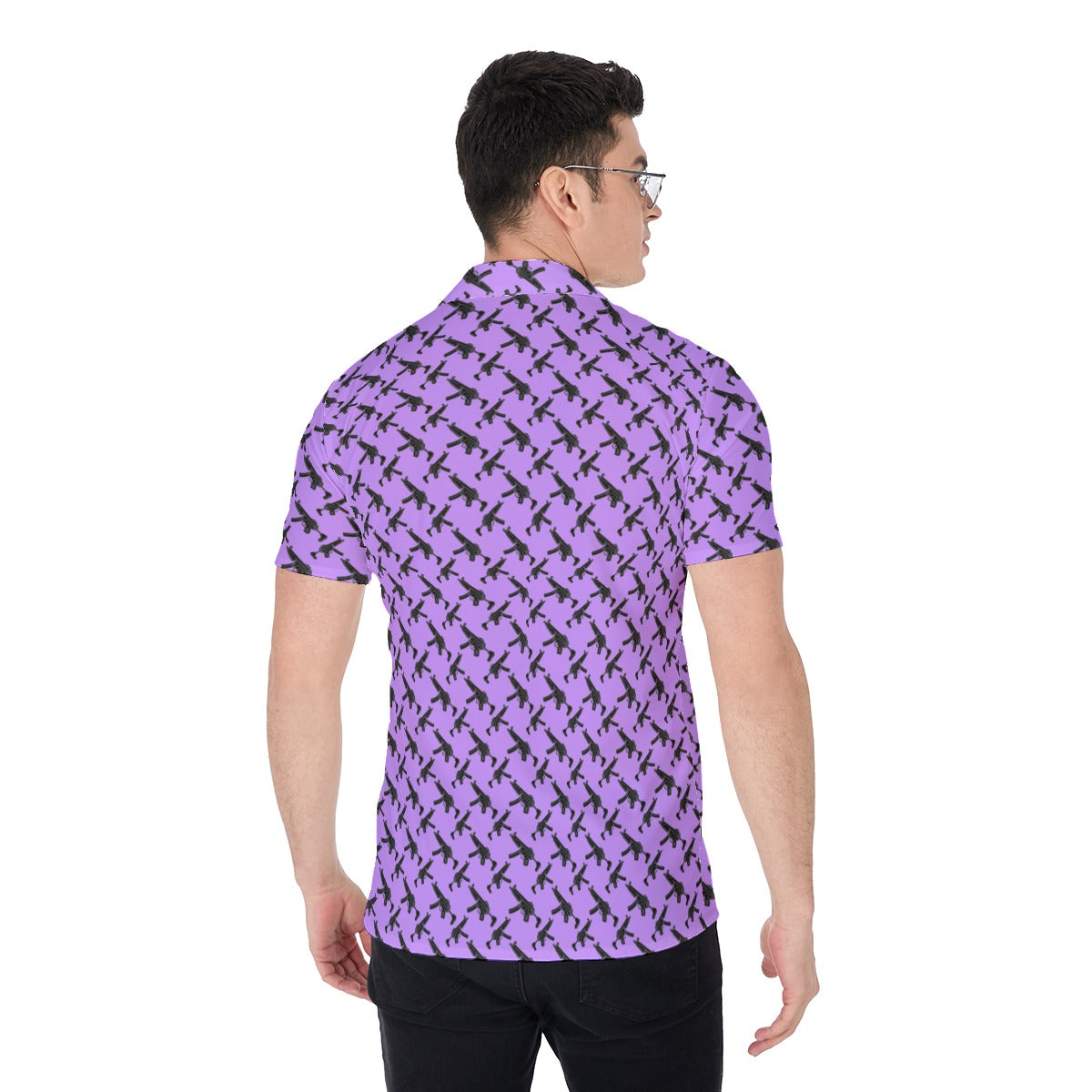 MP5 Pattern | Miami Vice / Hawaiian Shirt | Purple