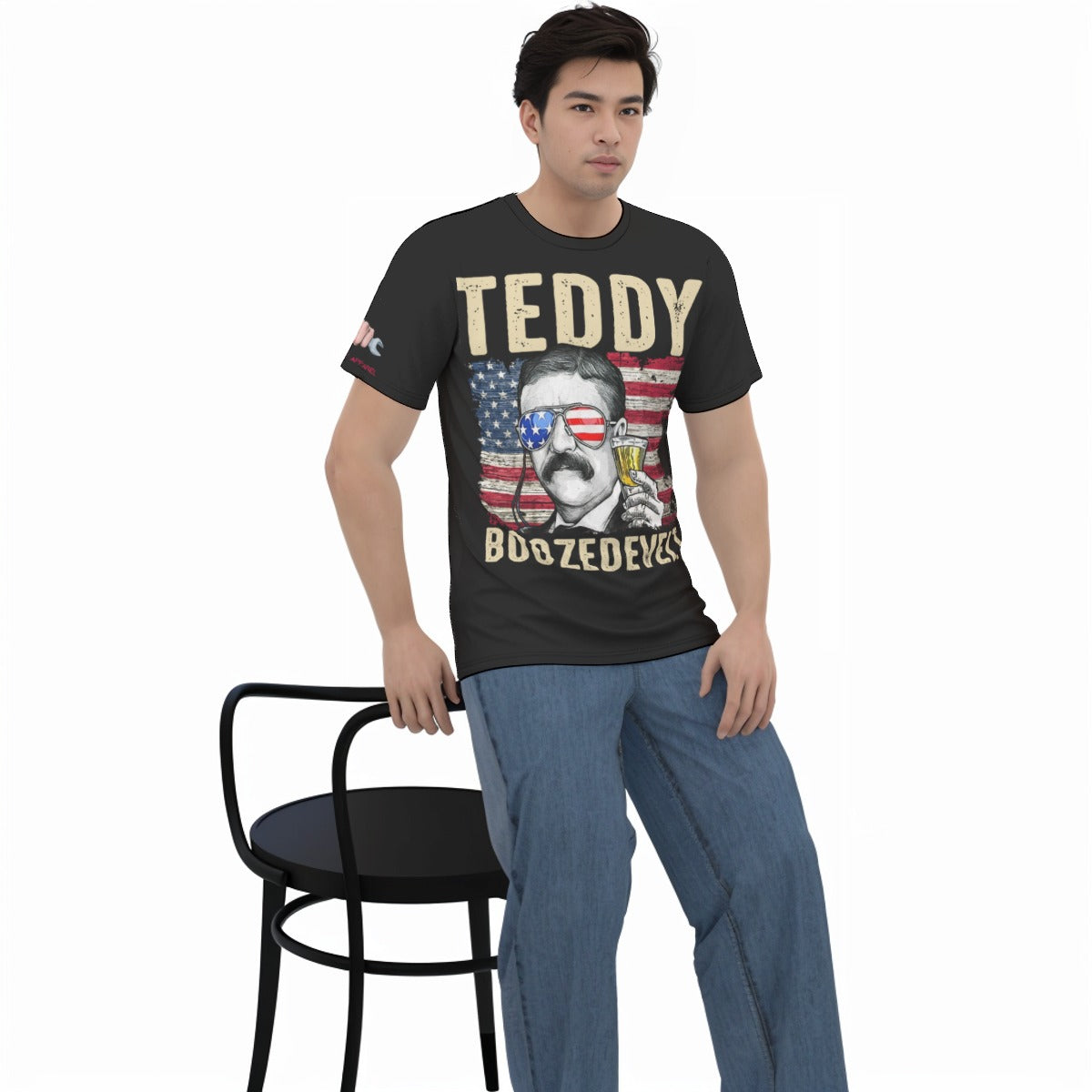 Teddy Boozevelt | FlexFit Tee | Drunk Presidents