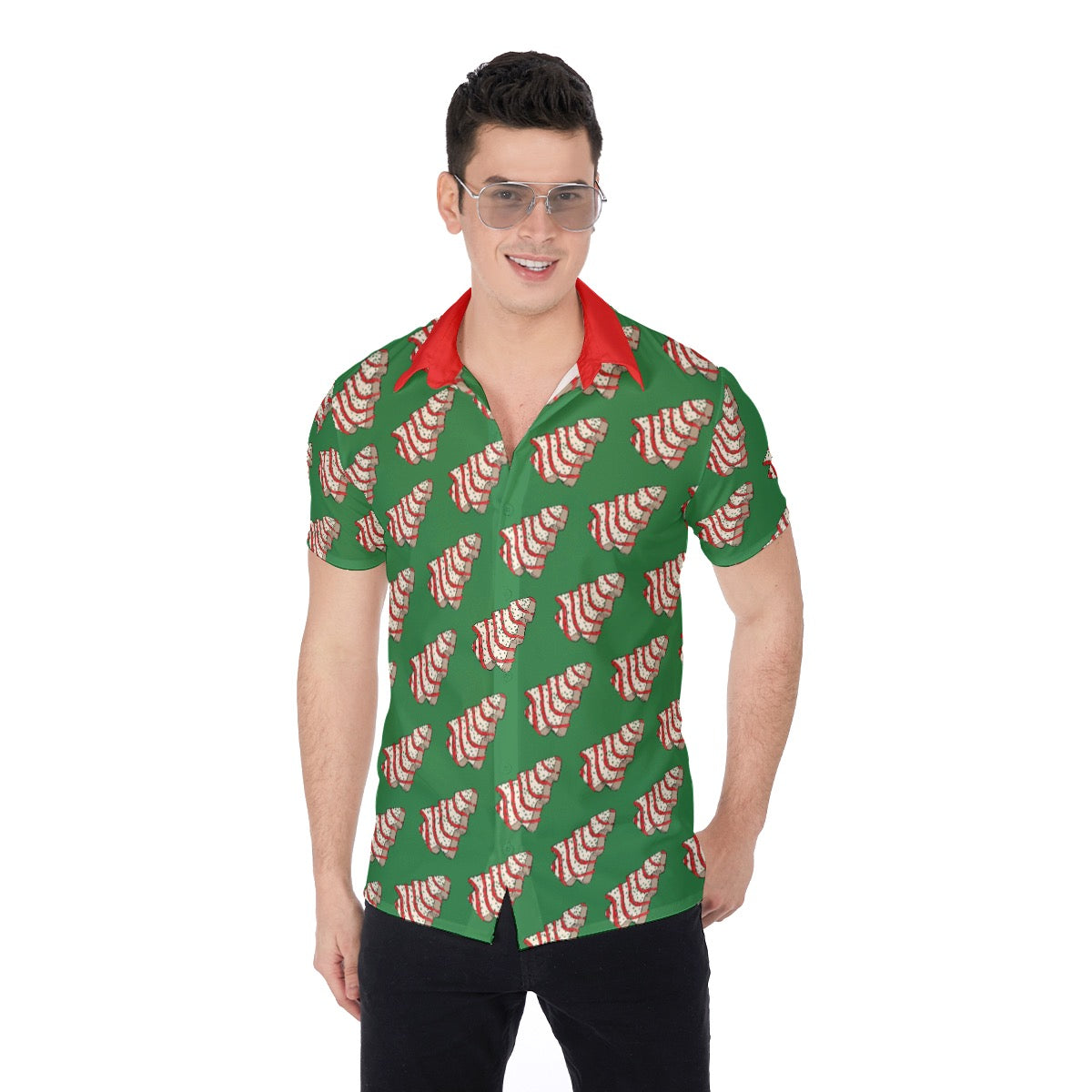 Christmas Tree Cake | Miami Vice / Hawaiian Shirt | Vanilla