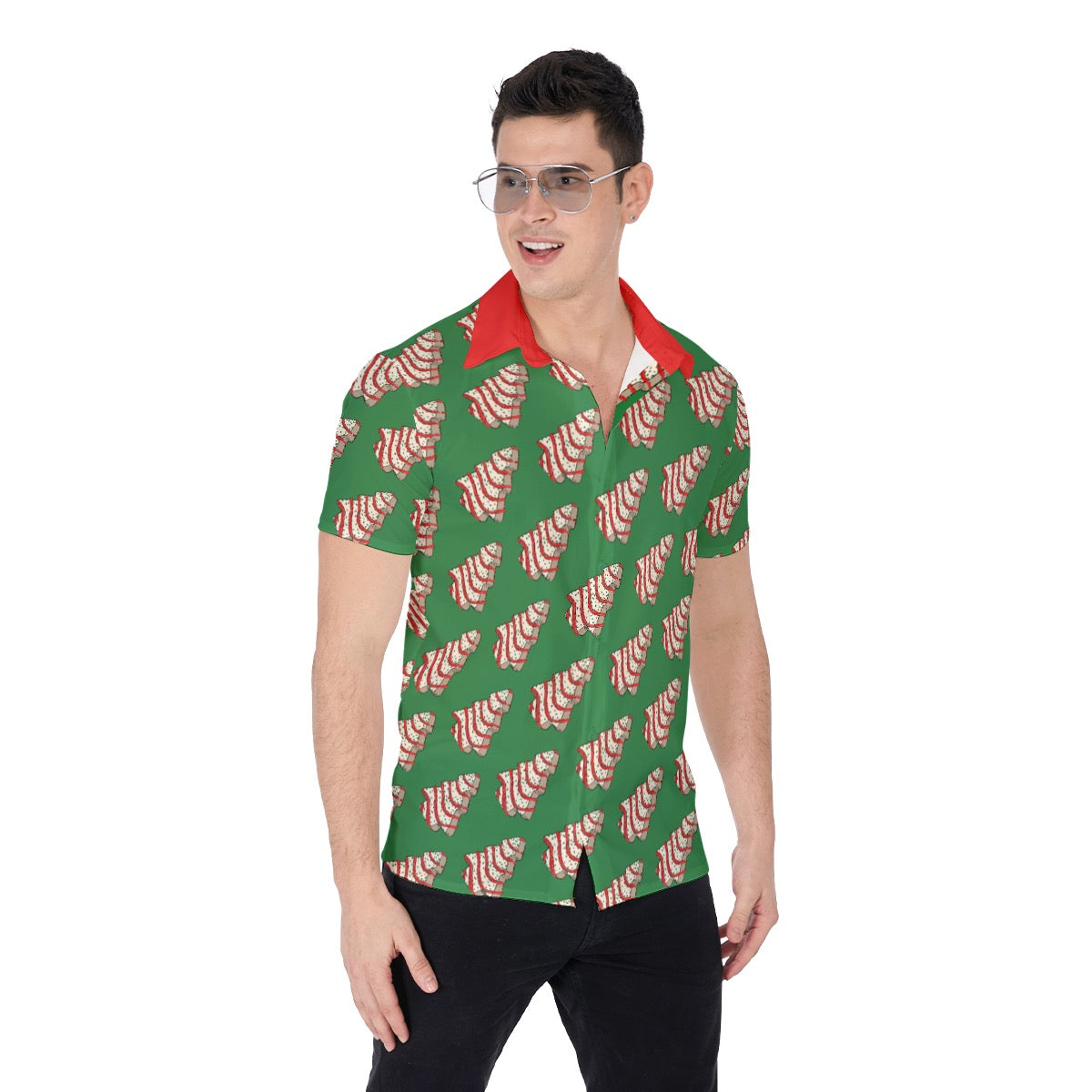 Christmas Tree Cake | Miami Vice / Hawaiian Shirt | Vanilla