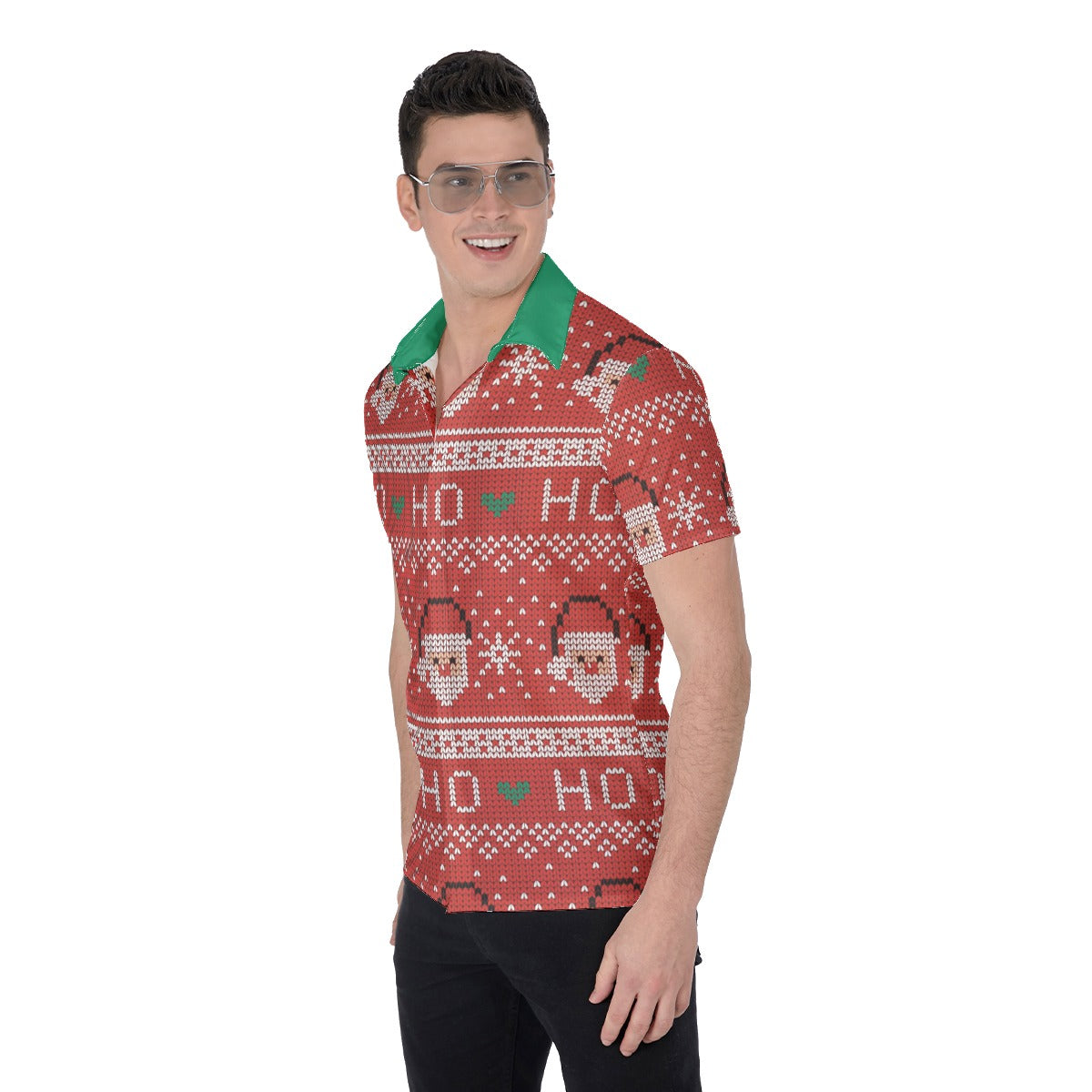 Ugly Sweater | Miami Vice / Hawaiian Shirt | Red