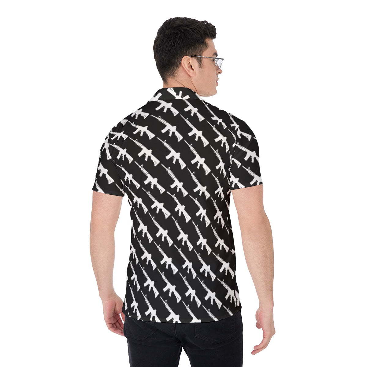 AR-15 Platform | Miami Vice / Hawaiian Shirt | Black