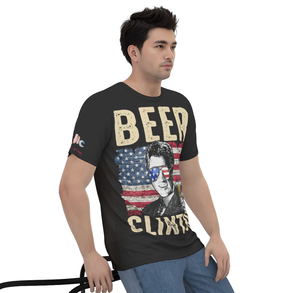 Beer Clinton | FlexFit Tee | Drunk Presidents