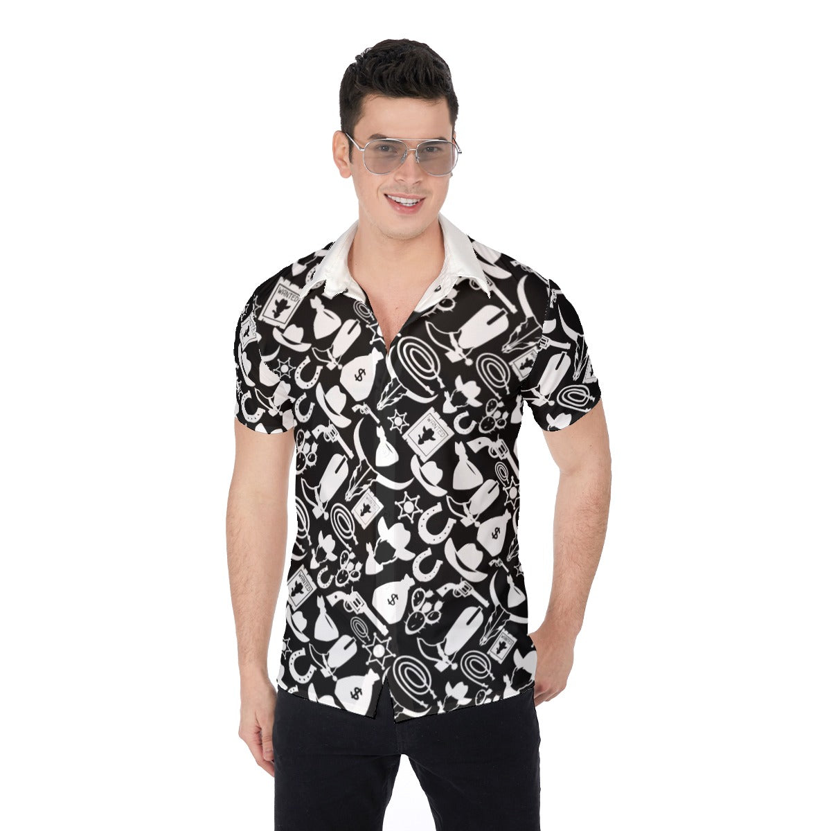 Bandit White | Miami Vice / Hawaiian Shirt | Bandit Collection