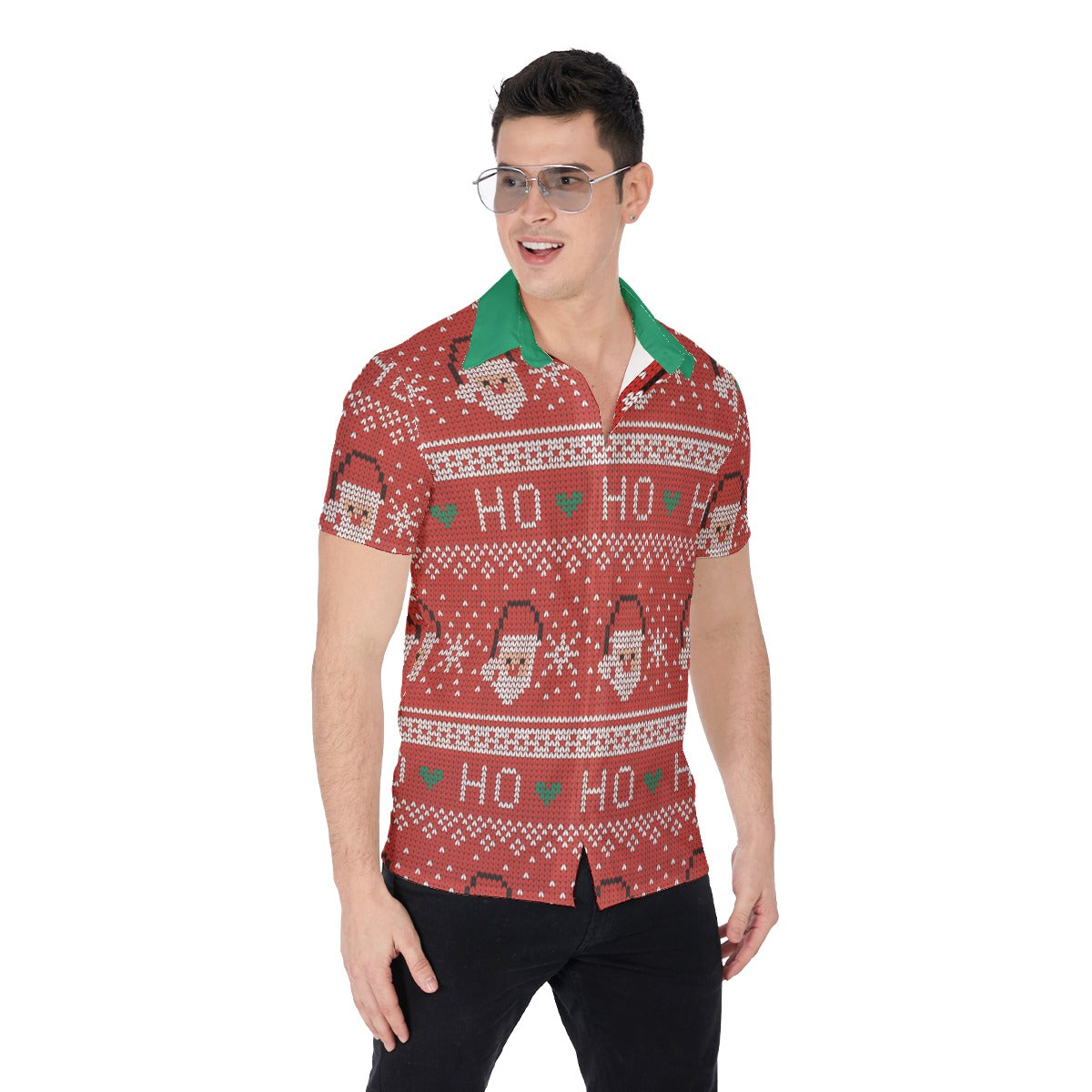 Ugly Sweater | Miami Vice / Hawaiian Shirt | Red