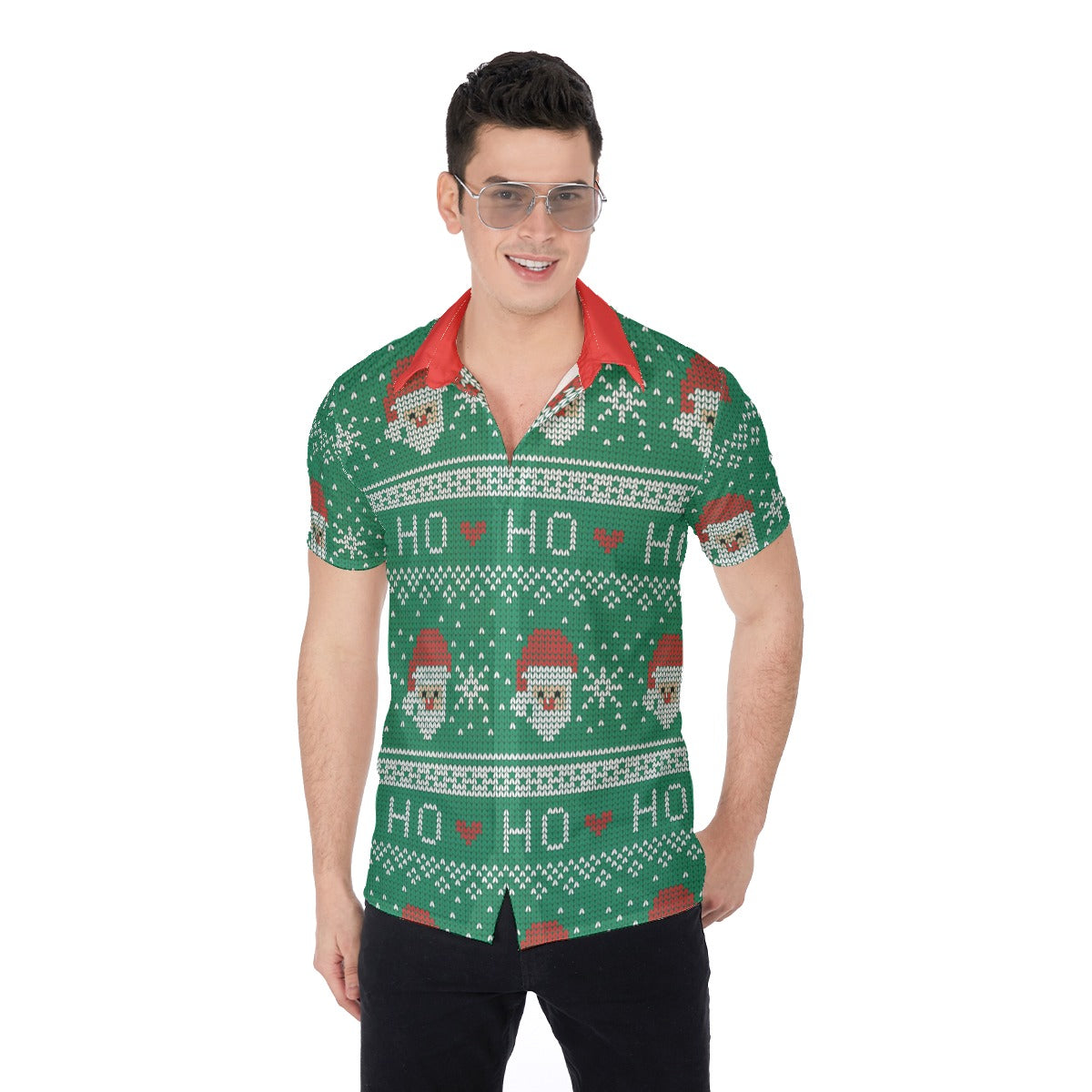 Ugly Sweater | Miami Vice / Hawaiian Shirt | Green